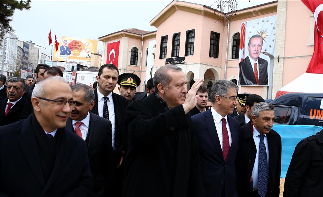 Cumhurbaşkanı Erdoğan, Elazığ'da