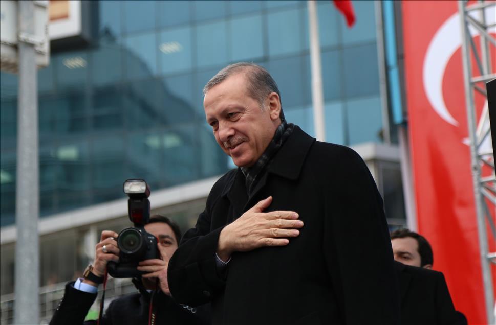 Cumhurbaşkanı Erdoğan, Elazığ'da