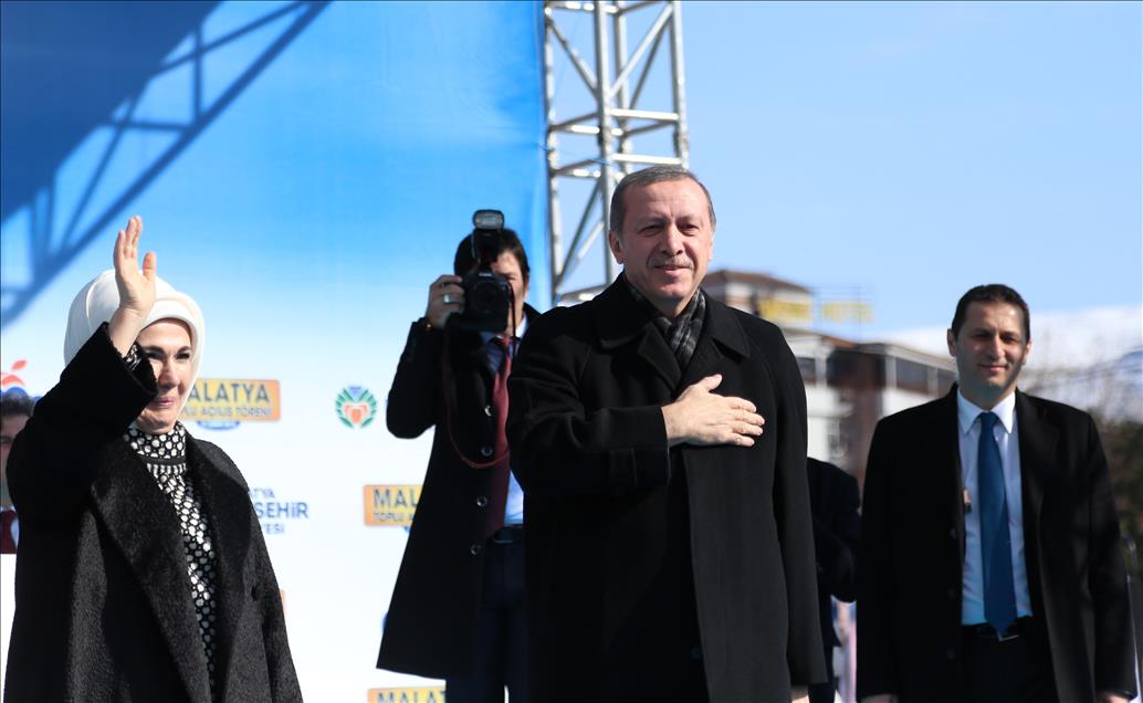 Cumhurbaşkanı Erdoğan, Malatya'da