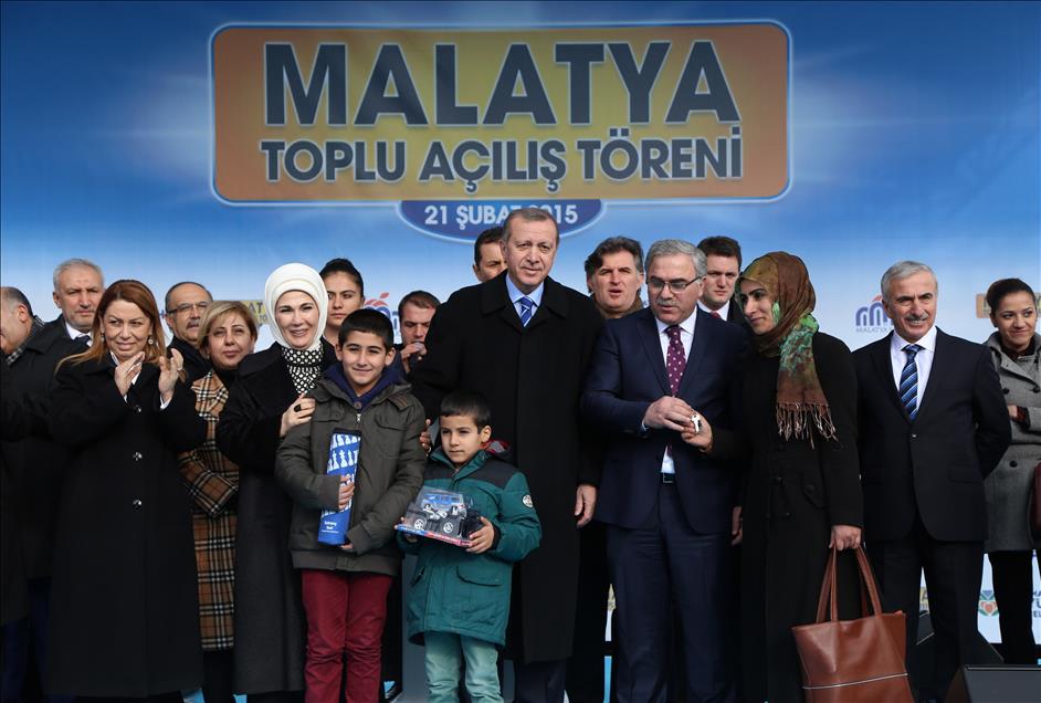 Cumhurbaşkanı Erdoğan, Malatya'da