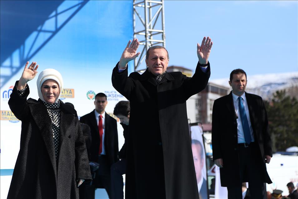 Cumhurbaşkanı Erdoğan, Malatya'da