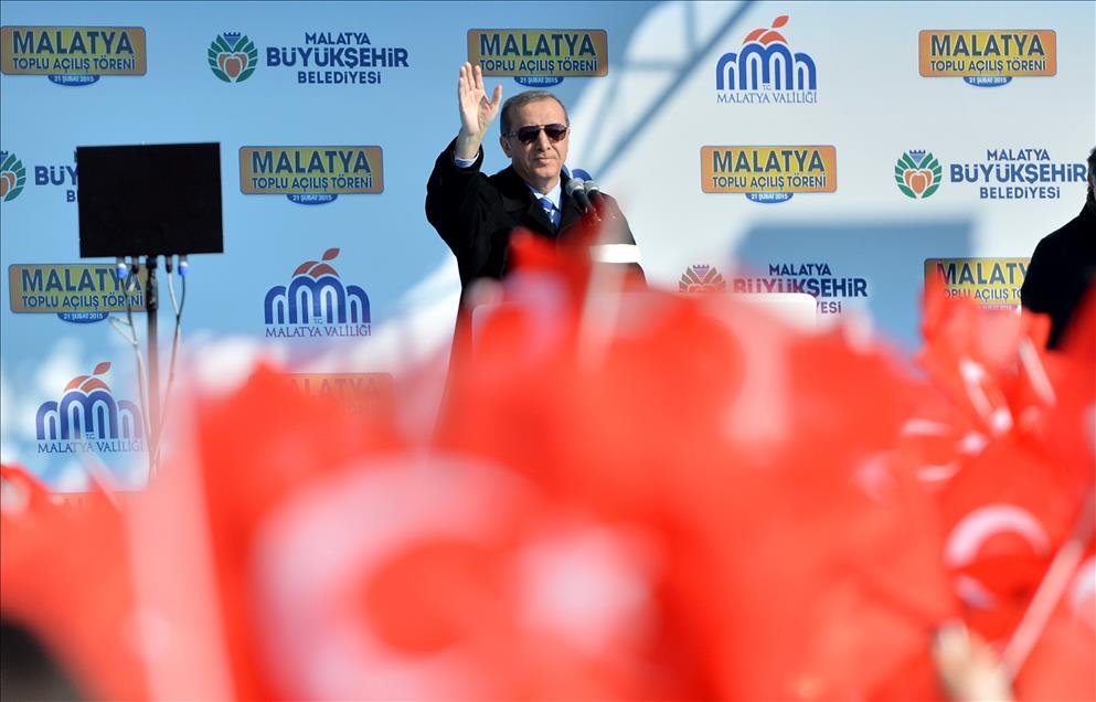 Cumhurbaşkanı Erdoğan, Malatya'da