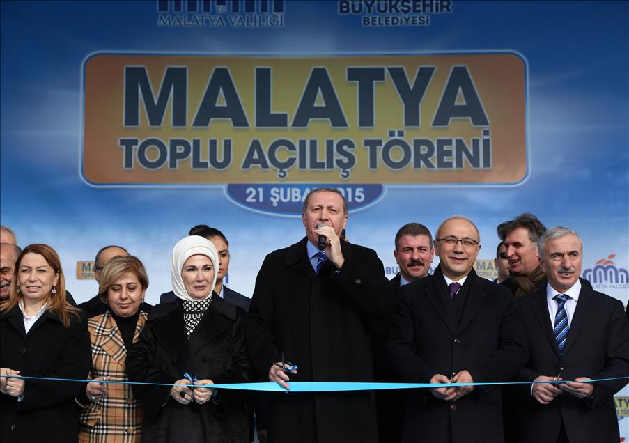 Cumhurbaşkanı Erdoğan, Malatya'da