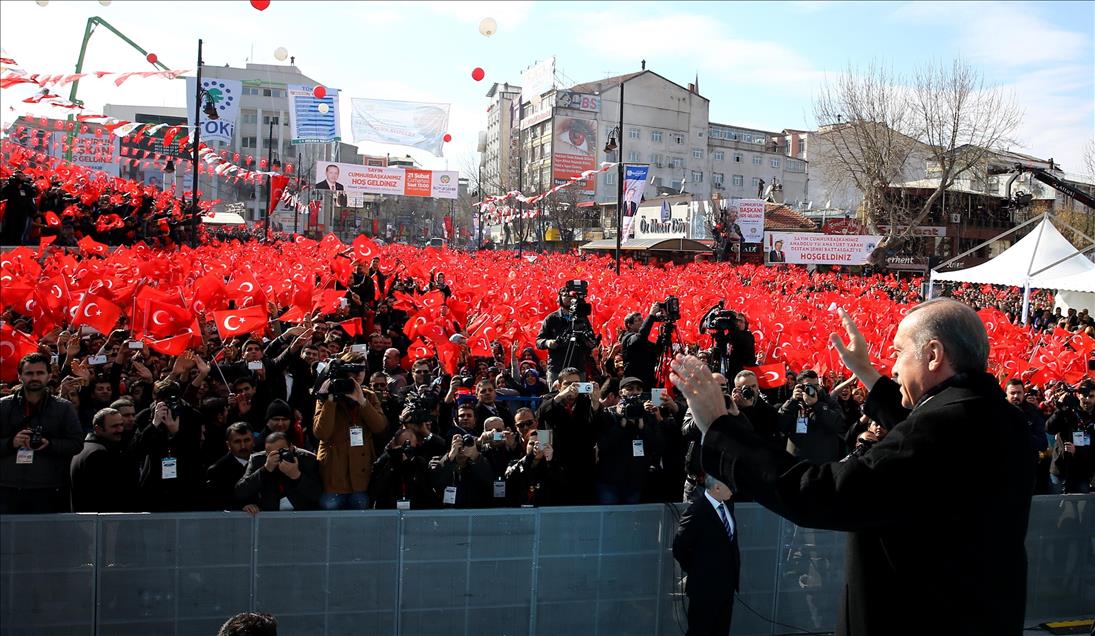 Cumhurbaşkanı Erdoğan, Malatya'da