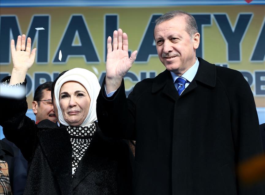 Cumhurbaşkanı Erdoğan, Malatya'da