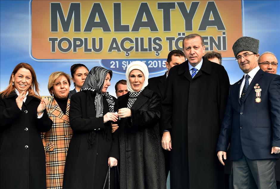 Cumhurbaşkanı Erdoğan, Malatya'da