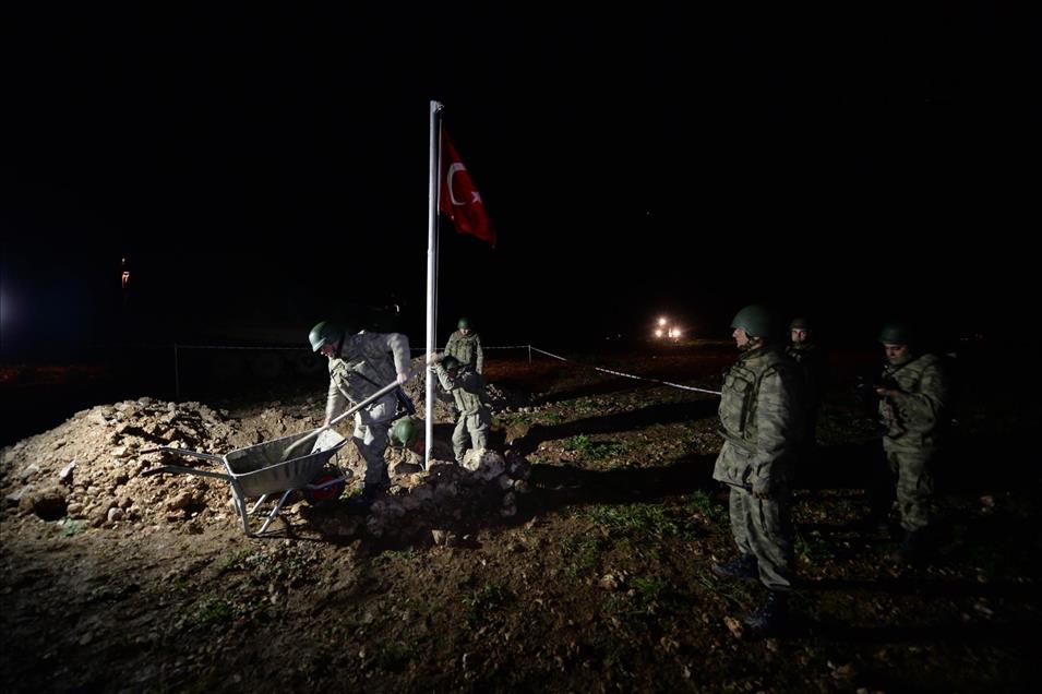 Süleyman Şah Türbesinde tahliye operasyonu