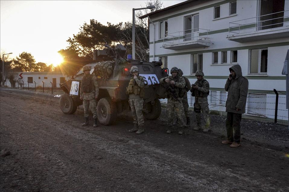 Süleyman Şah Türbesinde tahliye operasyonu