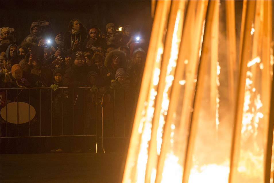 Maslenitsa celebrations in Moscow