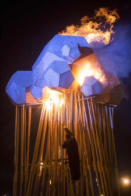 Maslenitsa celebrations in Moscow