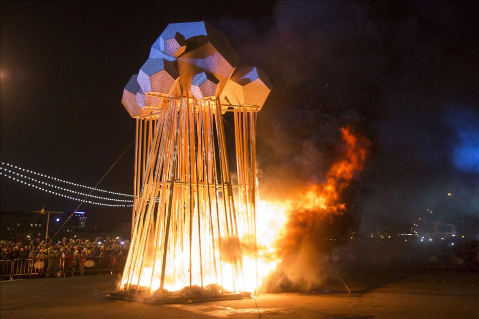 Maslenitsa celebrations in Moscow