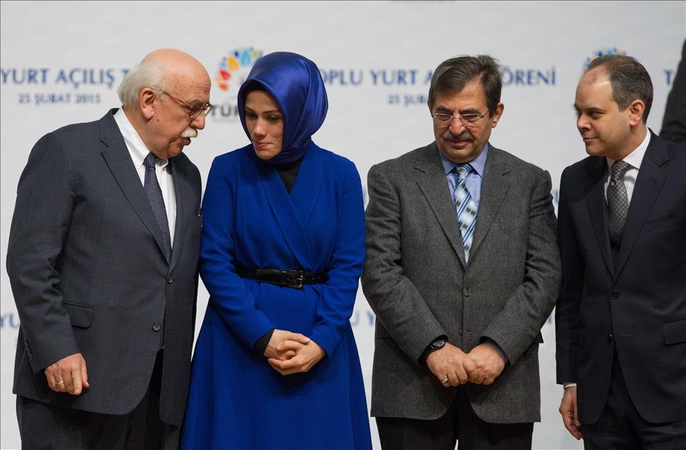 Cumhurbaşkanı Erdoğan, TÜRGEV Yurtları Toplu Açılış Törenine katıldı
