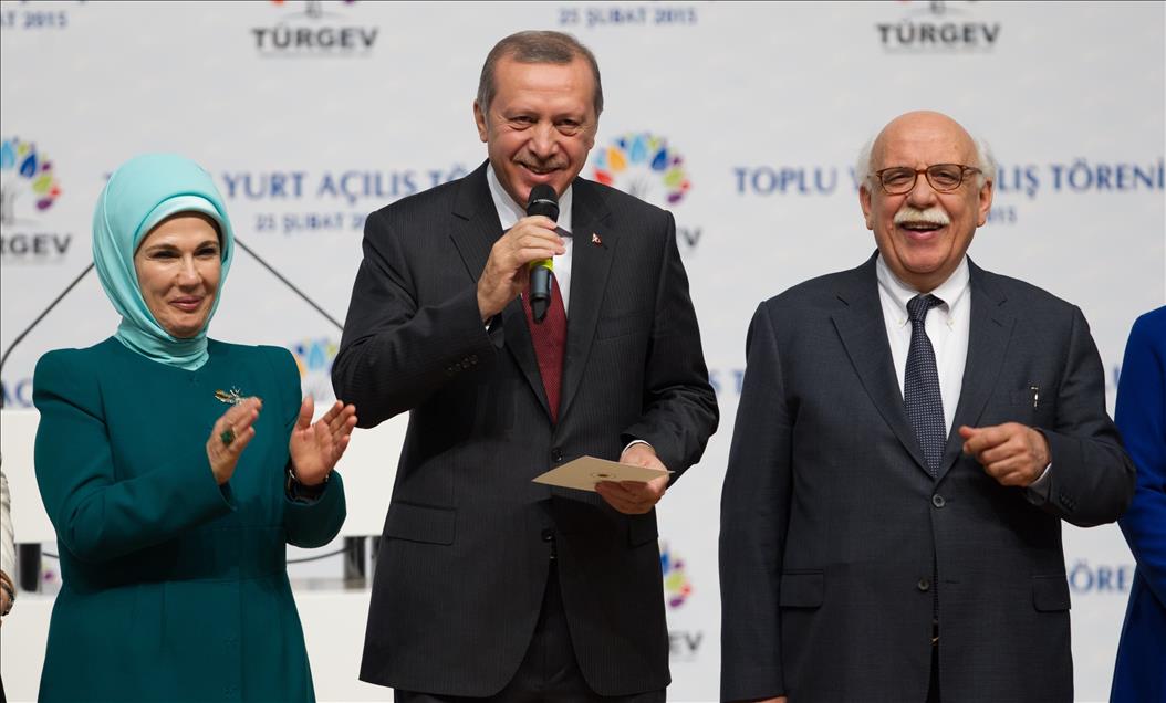 Cumhurbaşkanı Erdoğan, TÜRGEV Yurtları Toplu Açılış Törenine katıldı