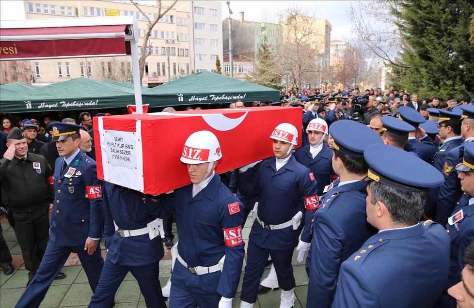 Şehitlerimizi uğurluyoruz