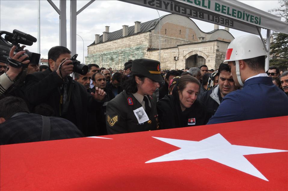 Şehitlerimizi uğurluyoruz