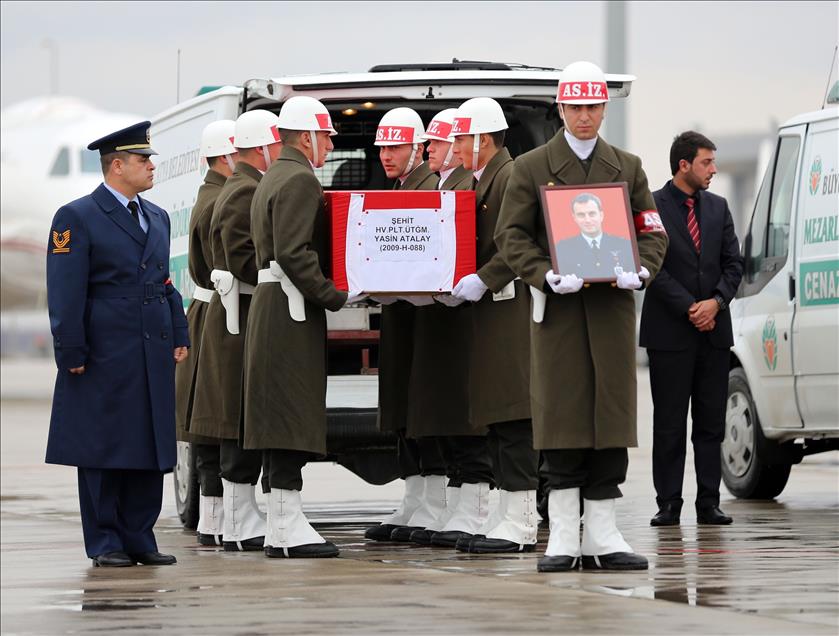 Şehitlerimizi uğurluyoruz