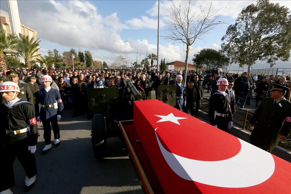 Şehitlerimizi uğurluyoruz