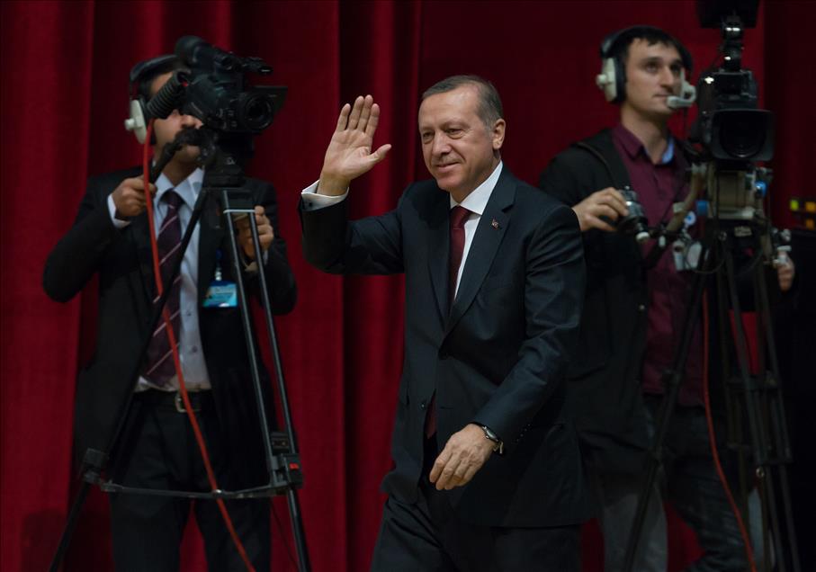 Cumhurbaşkanı Erdoğan, TÜRGEV Yurtları Toplu Açılış Törenine katıldı