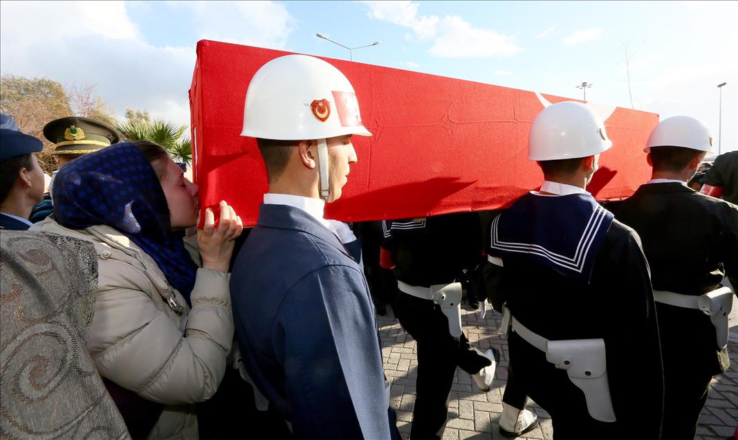 Şehitlerimizi uğurluyoruz