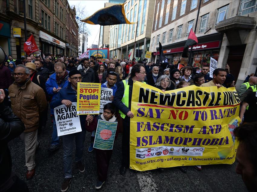 Anti-Islam rally held in United Kingdom