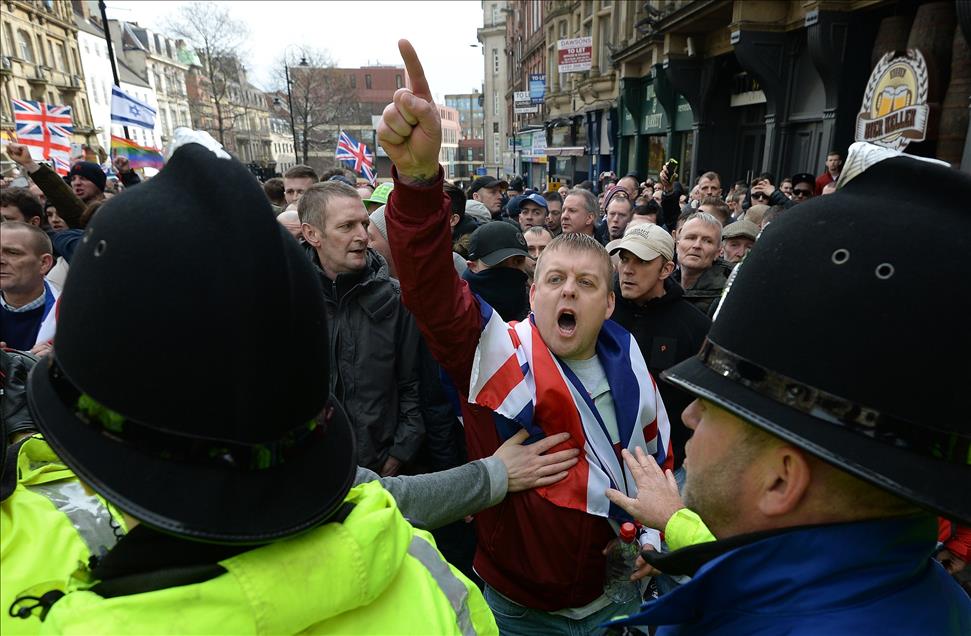 Anti-Islam rally held in United Kingdom