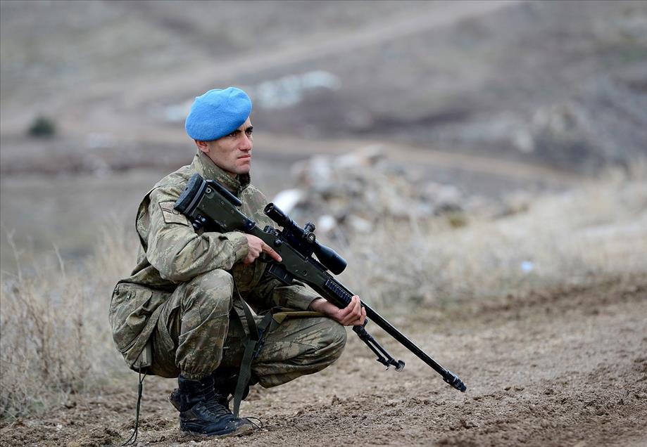 Parolaları "tek atışta imha"