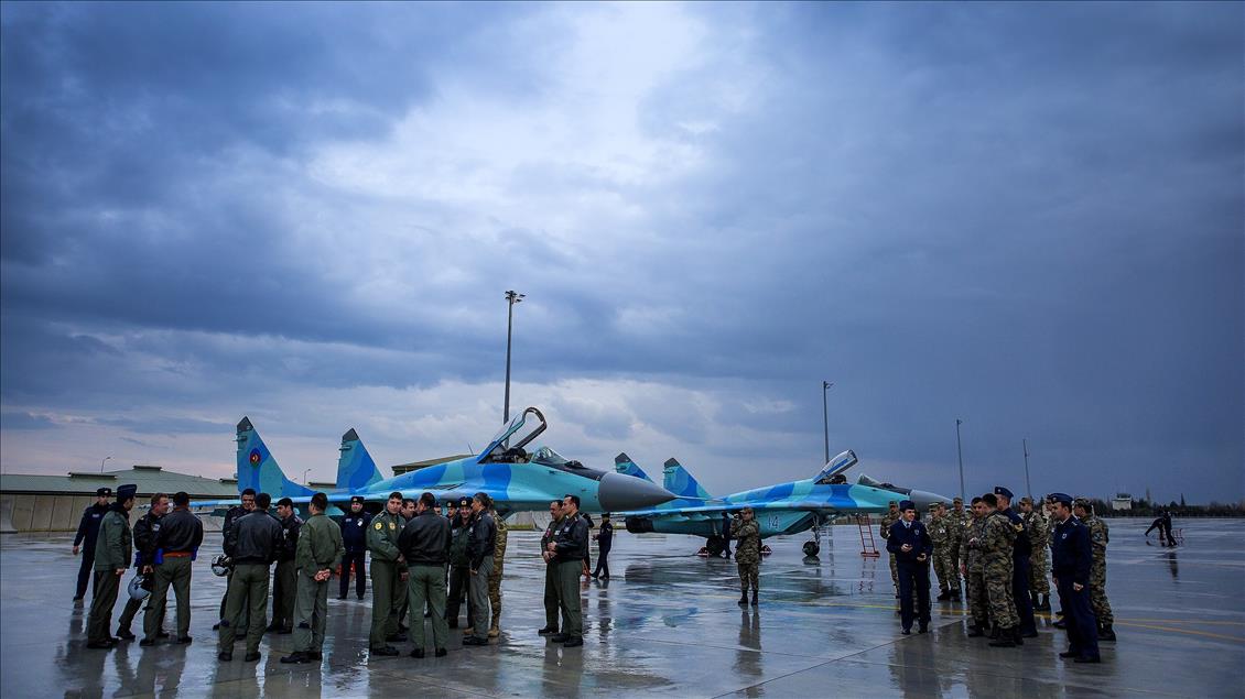 Joint air exercises between Azerbaijan and Turkey