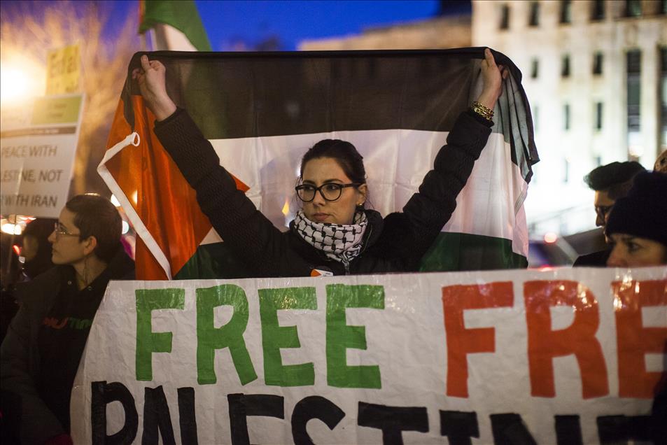 AIPAC demonstration in Washington