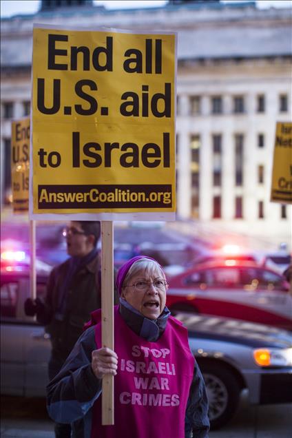 AIPAC demonstration in Washington