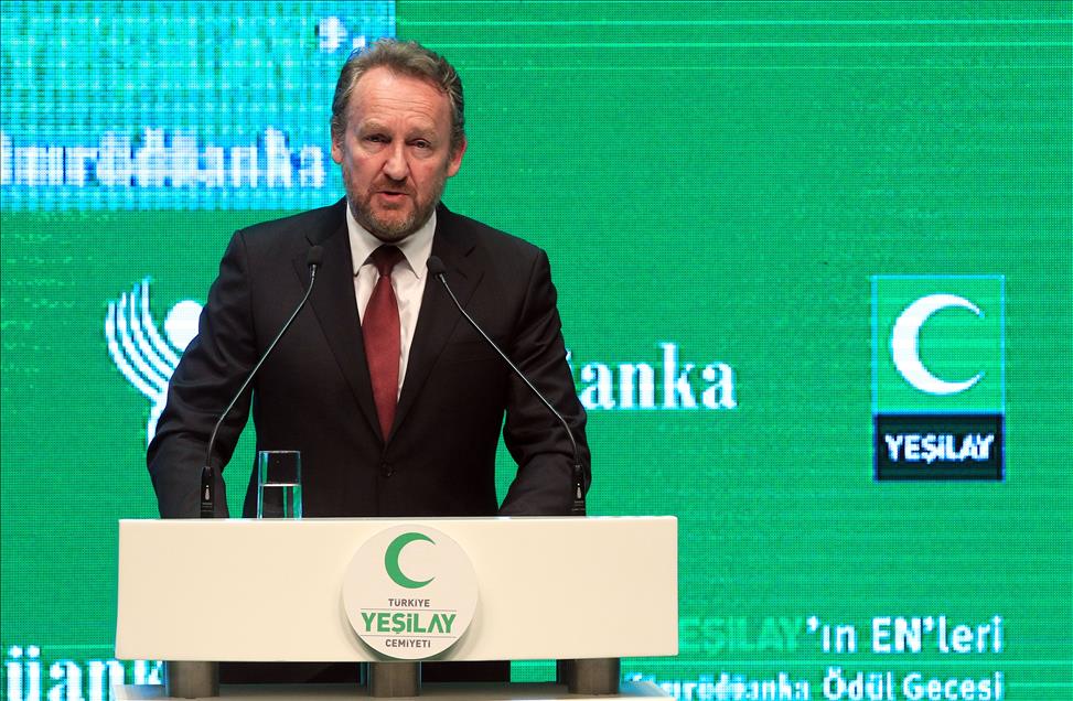 Zümrüdüanka "Yeşilay Enleri 2015" ödül töreni