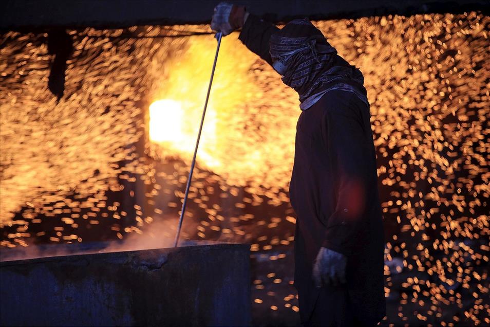 Pakistan'da demir - çelik işçiliği 