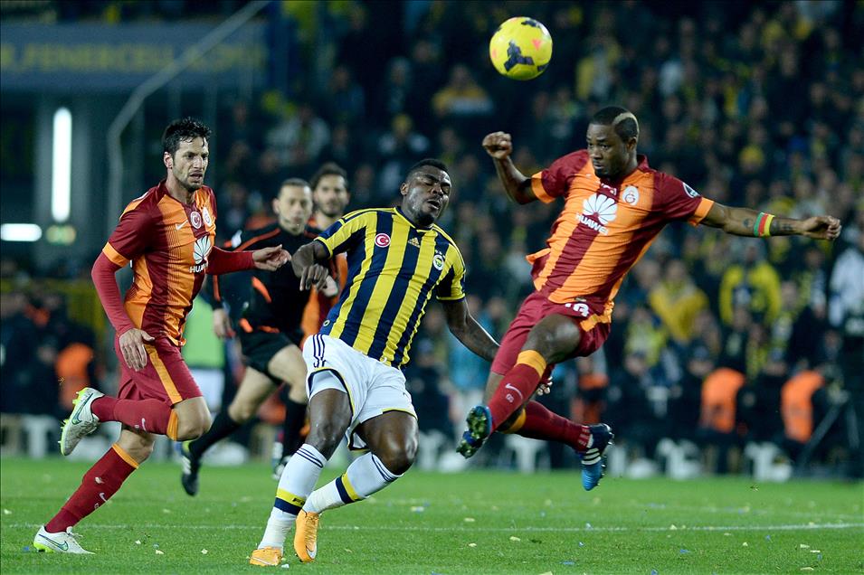 Fenerbahçe-Galatasaray Derbi Maçı - Anadolu Ajansı