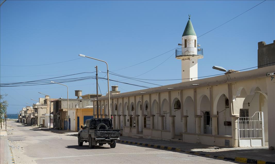Damaged buildings in Bin Jawad, Libya as civil war continues Anadolu Ajansı