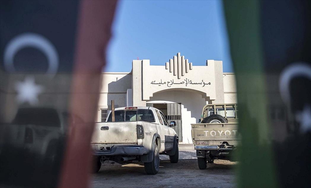 Libya’da savaş sırasında esir alınan mahkumların kaldığı hapishane