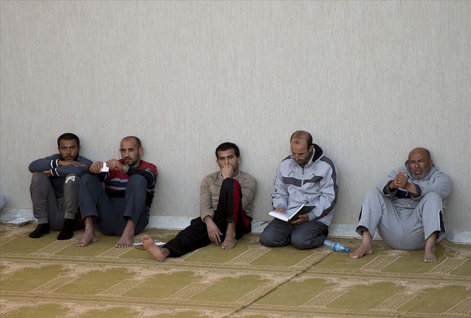 Libya’da savaş sırasında esir alınan mahkumların kaldığı hapishane