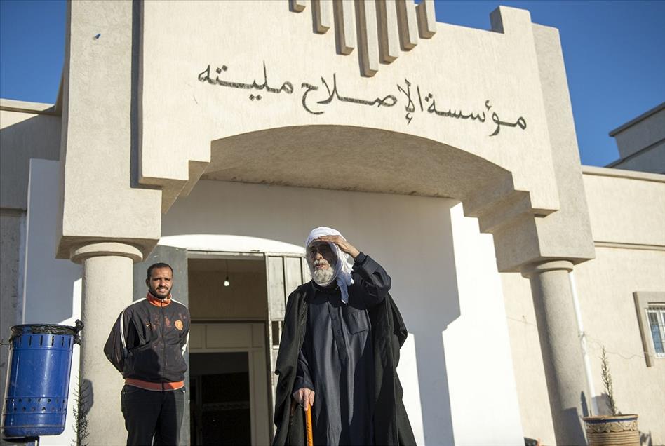 Libya’da savaş sırasında esir alınan mahkumların kaldığı hapishane