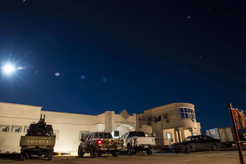 Libya’da savaş sırasında esir alınan mahkumların kaldığı hapishane