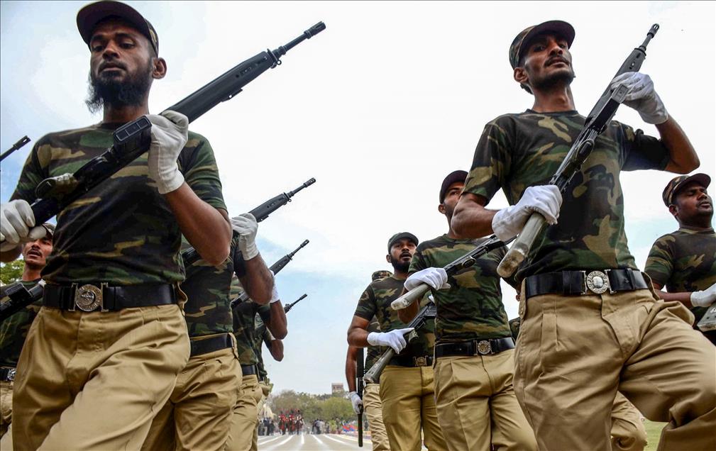 Graduation ceremony at police academy in Karachi