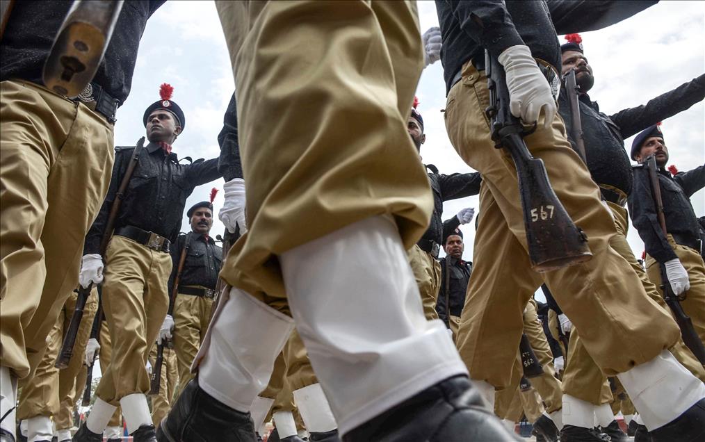 Graduation ceremony at police academy in Karachi