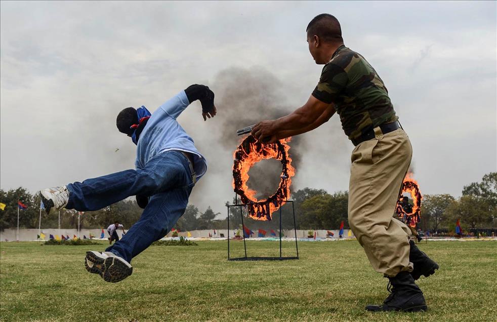 Graduation ceremony at police academy in Karachi
