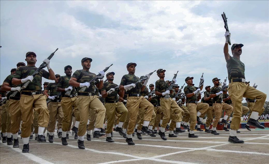 Graduation ceremony at police academy in Karachi