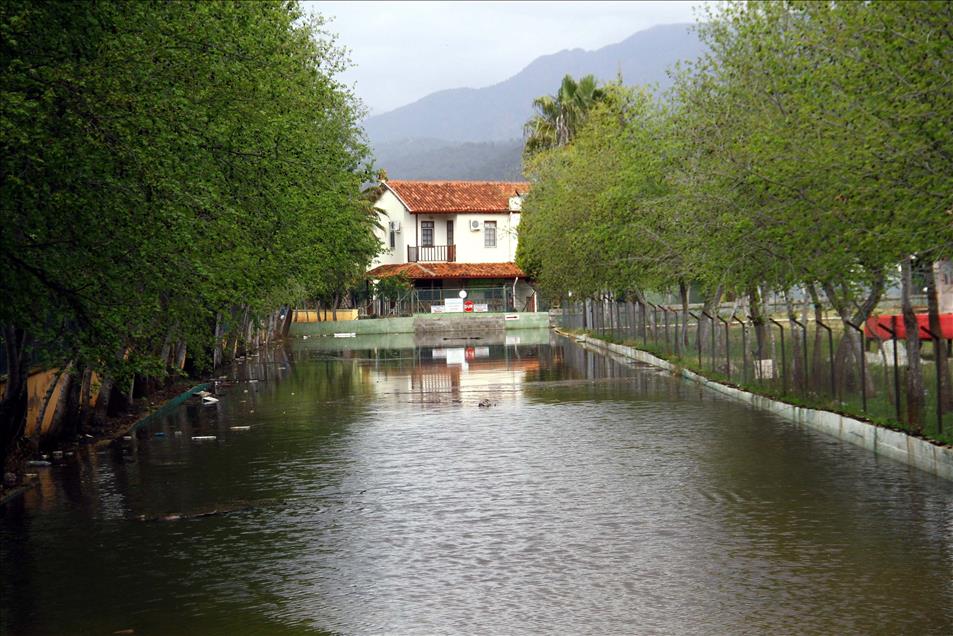 Muğla'da sağanak etkili oluyor