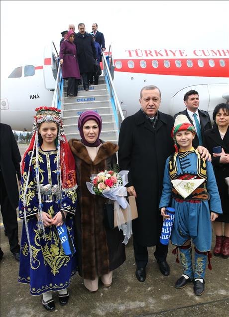 Cumhurbaşkanı Erdoğan, Balıkesir'de