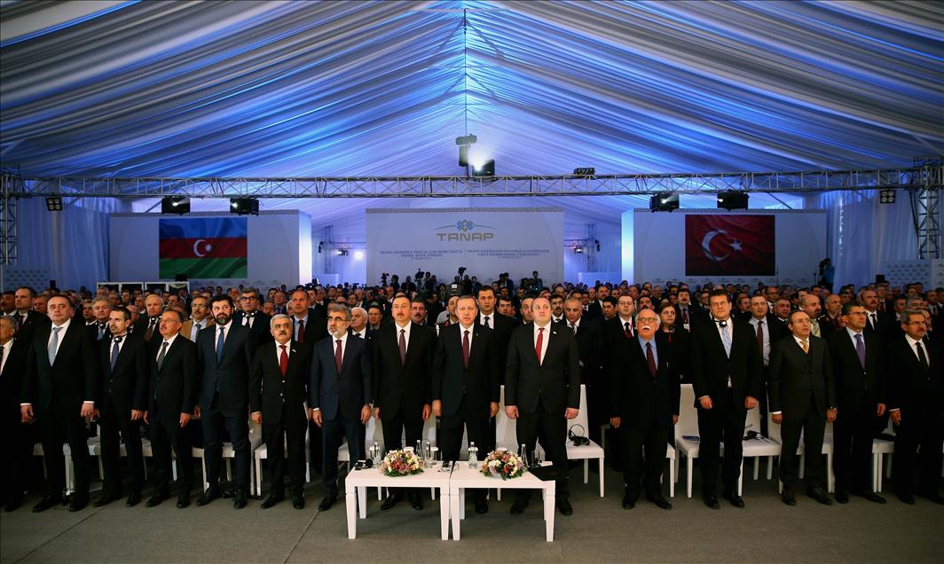 TANAP'ın temeli atıldı