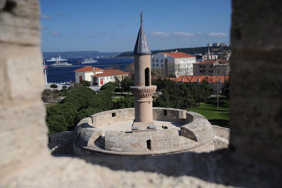 550 yıllık kaleye zaferin 100'üncü yılında restorasyon