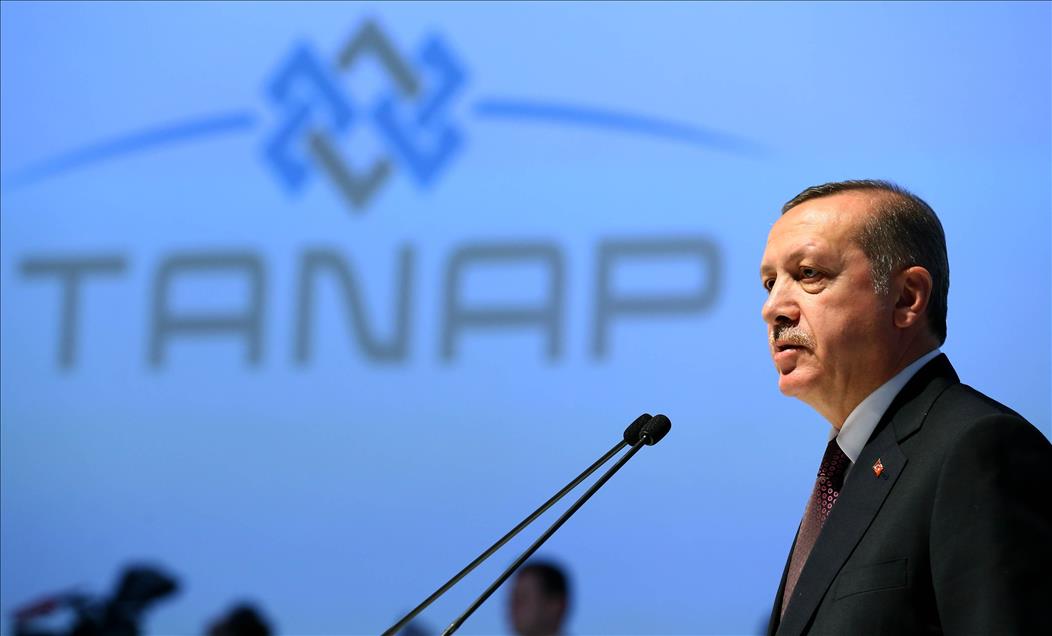 TANAP'ın temeli atıldı