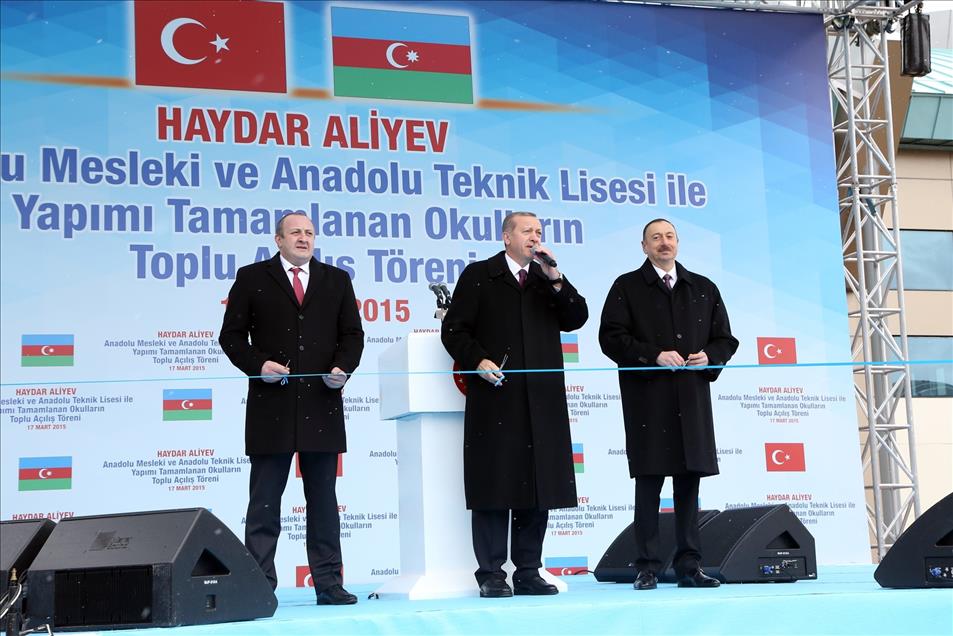 Kars'taki toplu açılış töreni