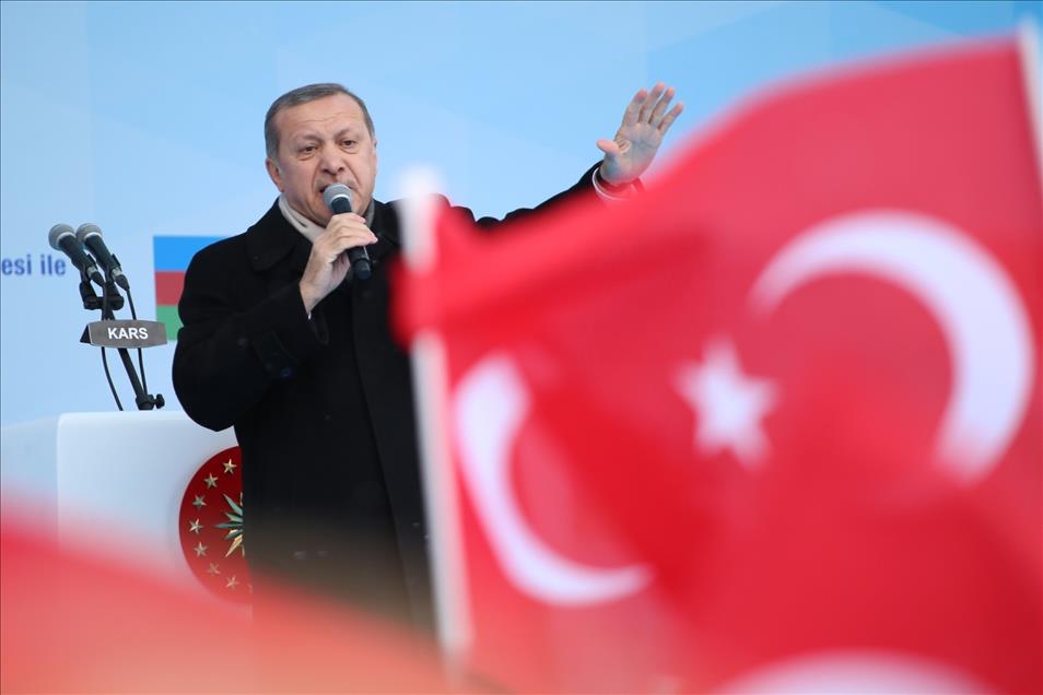 Kars'taki toplu açılış töreni