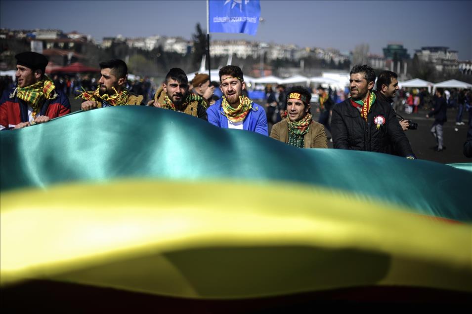 Newroz celebrations in Istanbul Anadolu Ajansı