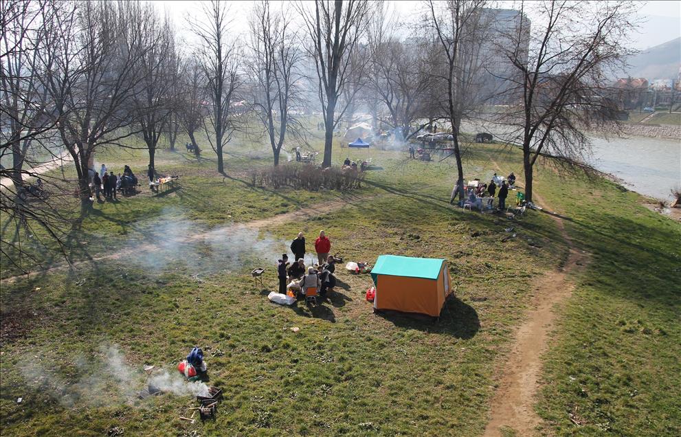 Bosna'da "yumurtalı" bahar kutlaması
